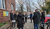 Arado-Rundgang: Gesellschaftliches Engagement wider das Vergessen, Foto: Stiftung Gedenkstätte Lindenstraße, Lizenz: © Stiftung Gedenkstätte Lindenstraße