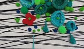 Textil-Art, Foto: Doris Benna, Lizenz: Doris Benna