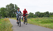 Radfahrer, Foto: Kerstin Geilich, Lizenz: MuT ― Marketing und Tourismus Guben e.V.