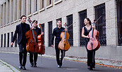 2Cities Celloquartett, Foto: Santiago Kuhl