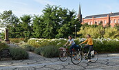 Radfahrer, Foto: Kerstin Geilich, Lizenz: MuT ― Marketing und Tourismus Guben e.V.