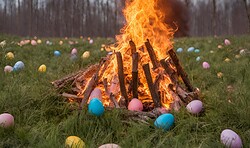 Wustrauer Osterfeuer