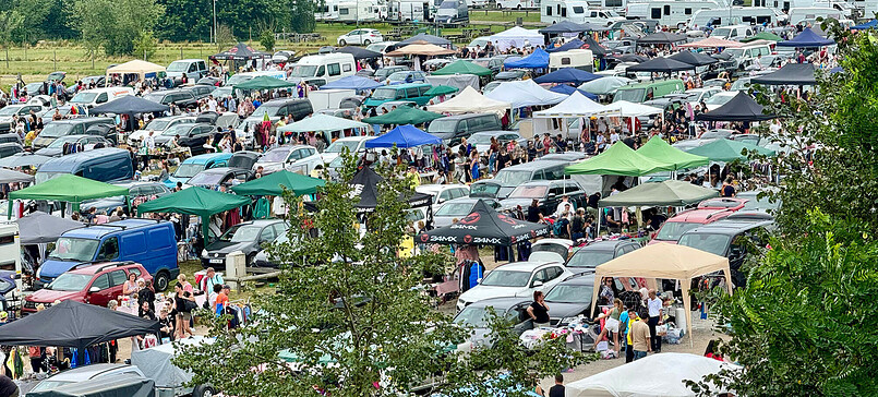 Flohmarkt in Klaistow