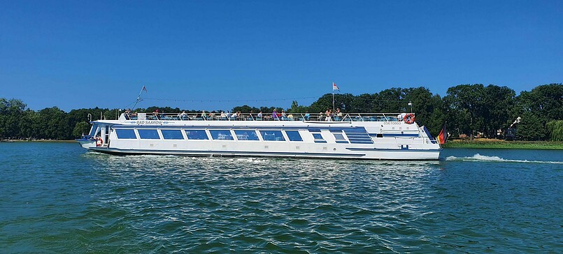 Mit der Bad Saarow Schifffahrt unterwegs - 2 Stunden Linienfahrt