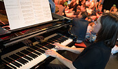 Szene aus MOBILE MUSIQA!, Foto: Johannes Jost, Lizenz: Brandenburgische Kulturstiftung Cottbus-Frankfurt (Oder)