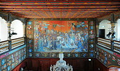 Das große Wandgemälde im Wappensaal, Foto: Dr. Corinna Junker, Lizenz: Stadt Lübben