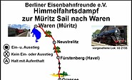 Für Sie unterwegs zur Müritzsail nach Waren, Foto: Horst Gössing, Lizenz: Berliner Eisenbahnfreunde