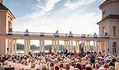 Operngala im Schlosshof , Foto: Uwe Hauth, Lizenz: Musikkultur Rheinsberg