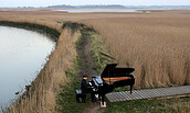 Julian Trevelyan in Snape Maltings, Foto: Julian Trevelyan, Lizenz: Julian Trevelyan