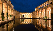 Mondnacht im Schloss Belvedere, Foto: Leo Seidel, Lizenz: © SPSG/FVP