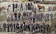 Braunkohle-Bergwerk Altranft 1901, Foto: Reinhard Schmook, Lizenz: Reinhard Schmook