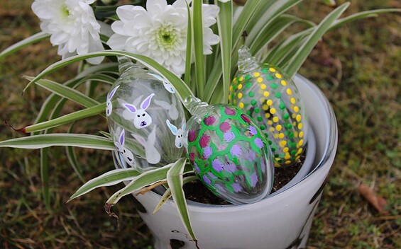 Ostern in Glashütte - Ostereier bemalen