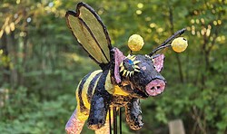 Kreativer Mosaik-Workshop im Wald