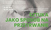 Plakat zur Ausstellung , Foto: Wiktoria Kuszaj/ Lisa Bodnar, Lizenz: Stadt Eberswalde