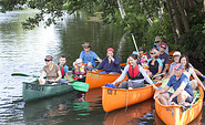 Familienkanutour - alle zusammen, Foto: Daniel Uhlig, Lizenz: outdoorVAGABUNDEN UG