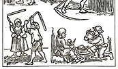 Bauern im Mittelalter, Foto: Annlie Zimmermann