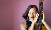 MUSIK IM KORB – Konzert zum Bernauer Wochenmarkt mit Judith Antkowiak, Foto: Malina Ebert