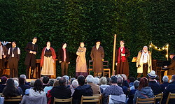 Sommertheater an der Amtsbibliothek Peitz -  »DER NEUE MENOZA oder GESCHICHTE DES CUBANSICHEN PRINZEN TANDI«