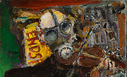 Bernhard Heisig - Schutzversuche mit Musik (Detail), Foto: artatberlin, Lizenz: (c)artatberlin