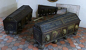 Ließ sich vor mehr als 300 Jahren in der Marienkirche bestatten: die Bürgermeister-Familie Greiffenpfeil., Foto: Henriette Brendler, Lizenz: Kulturbüro FFO/H. Brendler