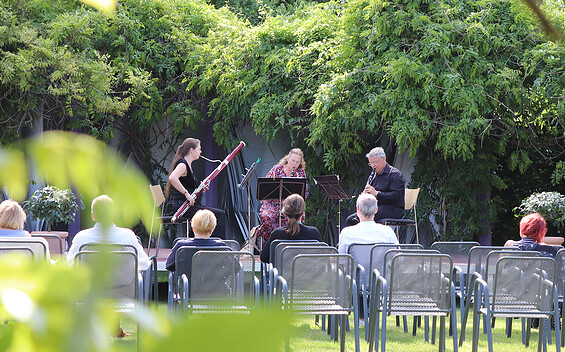 Klassik im Gartenzimmer - Konzertreihe Schlosspark Oranienburg - klassische Serenade