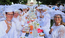 Picknick in Weiss