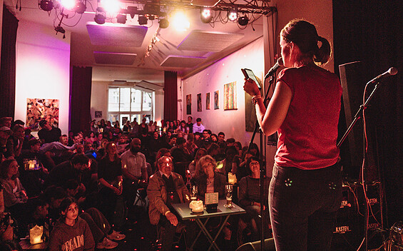 Poetry-Slam / Kiez Poeten - Poetry in der Orangerie