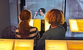 Führung durch die Ausstellung, Foto: Stiftung Kleist-Museum