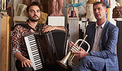 MUSIK IM KORB – Konzert zum Bernauer Wochenmarkt mit Pippo & Miller, Foto: Pippo & Miller