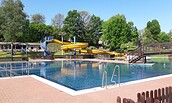 Freibad Neuzelle, Foto: Besucherinformation Amt Neuzelle, Lizenz: Besucherinformation Amt Neuzelle