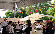 Burg Friedland Open Air Bühne, Foto: Katrin Zimmermann, Lizenz: Brandenburgisches Konzertorchester Eberswalde