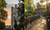 Pfaueninsel, Meierei und Beelitzer Jagdschirm, Foto: Reinhardt & Sommer, Lizenz: SPSG