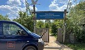 Kleinbus vor Natur-Erlebniszentrum, Foto: Katja Benke, Lizenz: Sielmanns Naturlandschaft Wanninchen