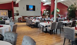 Rustikales Buffet im Restaurant Barberino