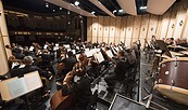 Das Philharmonische Orchester im Großen Haus., Foto: Marlies Kross, Lizenz: Brandenburgische Kulturstiftung Cottbus-Frankfurt (Oder)