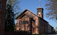Ziegelfachwerkkirche am &quot;Langen Trödel&quot;, Foto: Marlies Losansky, Lizenz: Tourismusverein Naturpark Barnim