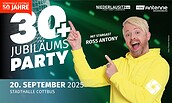 30+ Jubiläumsparty in der Stadthalle Cottbus, Foto: CMT Cottbus, Lizenz: CMT Cottbus