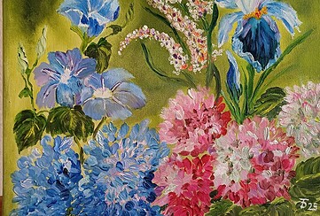 Landschaften, Blumen und Meer