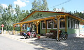 Regenbogenstraße am Campingplatz Schervenzseee, Foto: Campingplatz Schervenzseee, Lizenz: Campingplatz Schervenzseee