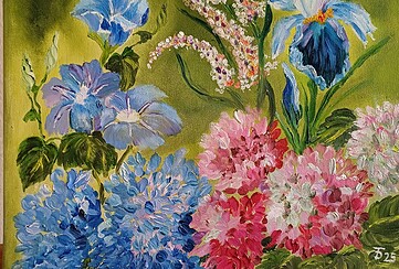 Vernissage: Landschaften, Blumen und Meer