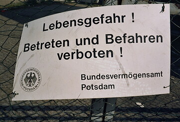 Themenführung Spezial: Jüterbog Damm