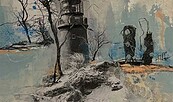 "Fotocollage mit Leuchtturm" , Foto: Ina Höffler, Lizenz: Ina Höffler