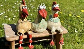 "Gartenkeramik – Die drei Damen für den Grill" , Foto: einzigArt-Keramik, Lizenz: einzigArt-Keramik