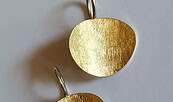 "Ohrhänger goldplattiert" , Foto: Kathrin Muthesius, Lizenz: Kathrin Muthesius