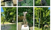 Skulpturengarten Wandlitz, Foto: Lucas Ludewig, Lizenz: Verein Skulpturengarten an der Dorfkirche Wandlitz e. V.