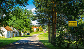 Klandorf Ortseingang, Foto: Mattke, Lizenz: Gemeinde Schorfheide