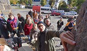 Dr. Olaf Juschus bei einer Wanderung, Foto: Daniel Kowal, Lizenz: Daniel Kowal