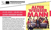 Alter Weisser Mann, Foto: kino brüssow, Lizenz: kino Brüssow