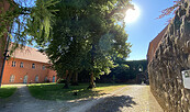 Innenhof des Klosters, Foto: Elisabeth Kluge, Lizenz: Tourist-Information Zehdenick
