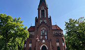 evangelische Kirche Eichwalde, Foto: Petra Förster, Lizenz: Tourismusverband Dahme-Seenland e.V.